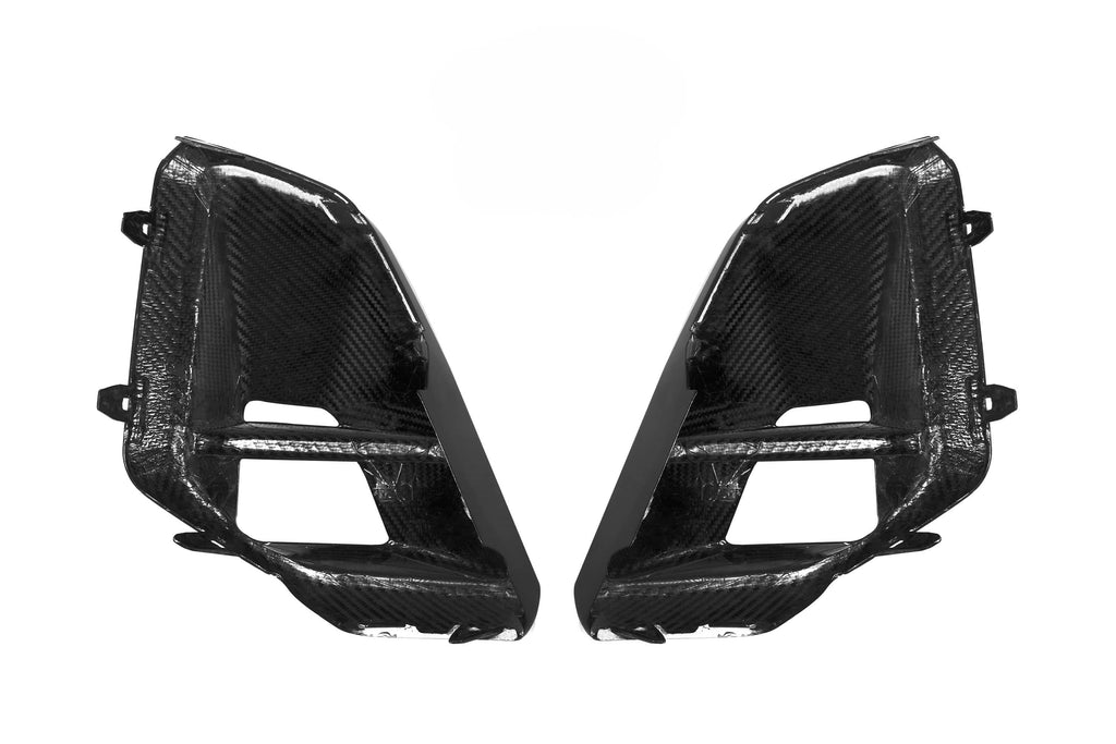 G05 X5 LCI SQ Style Dry Carbon Front Air Ducts