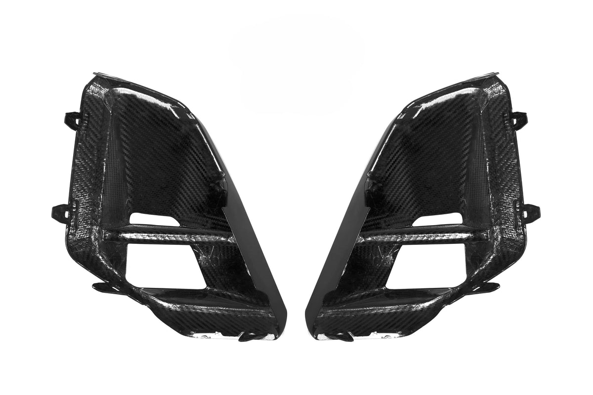 G05 X5 LCI SQ Style Dry Carbon Front Air Ducts