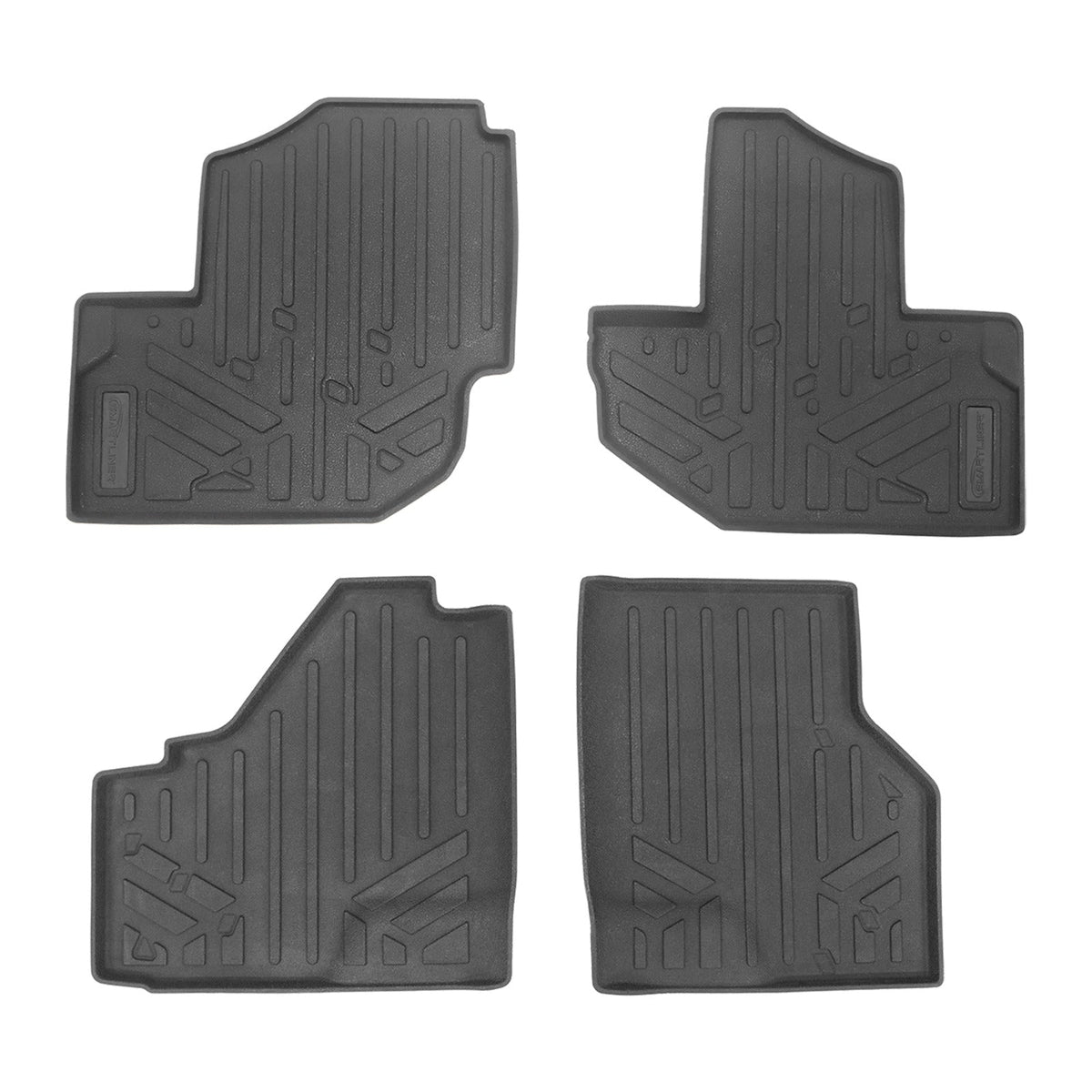 SMARTLINER Rugged Rubber Floor Liners For 2020-2026 Kawasaki TERYX 4 (4-Seater)