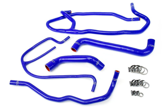 HPS Reinforced Blue Silicone Radiator + Heater Hose Kit Coolant Chevy 06-08 Corvette 7.0L LS7 V8 Z06 Non-Supercharged
