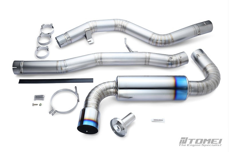 Tomei Single Exit Full Titanium Expreme Ti Exhaust Muffler Kit Type-R - 2020-2024 Toyota GR Supra