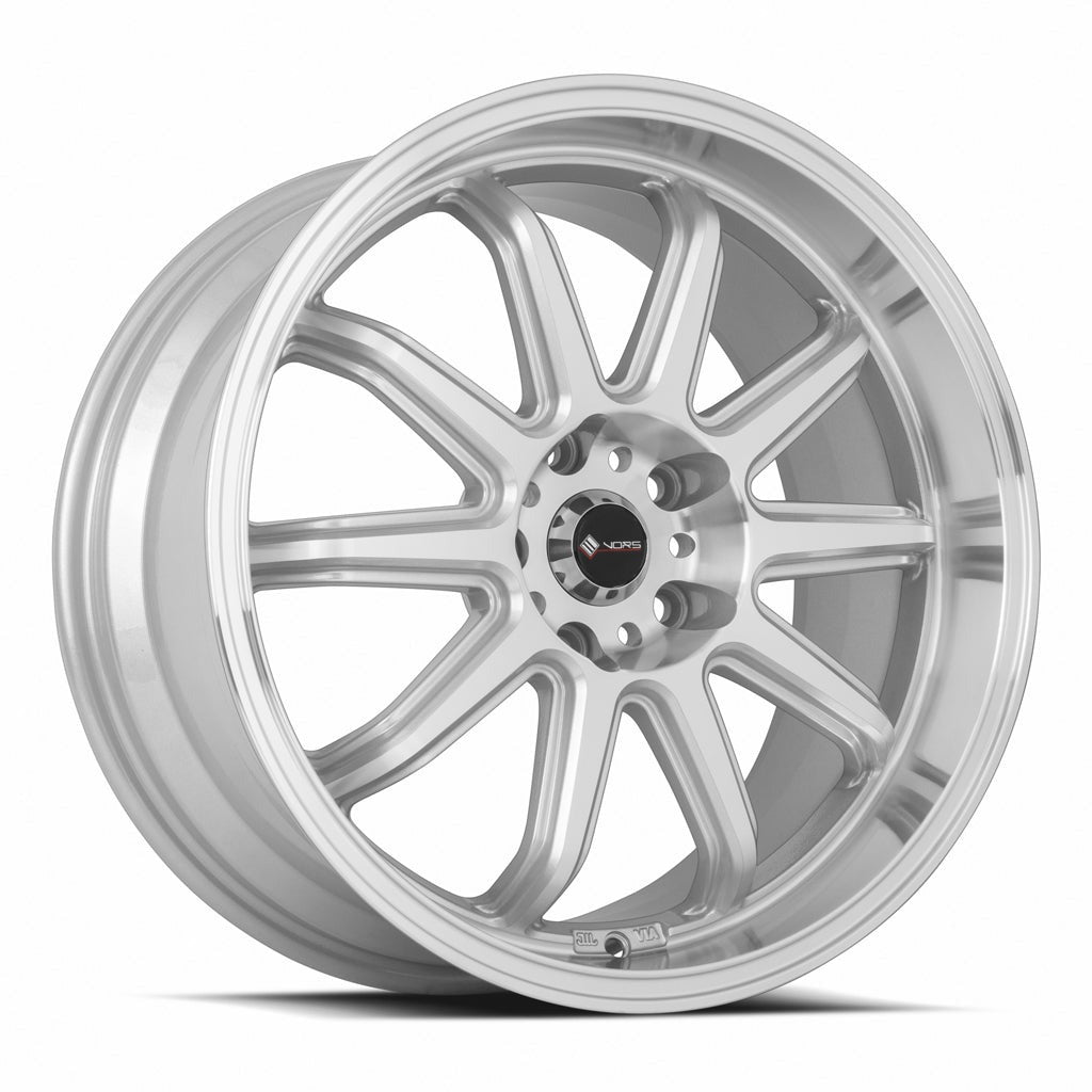 VORS SP2 18" 5x108 Silver Machined Face
