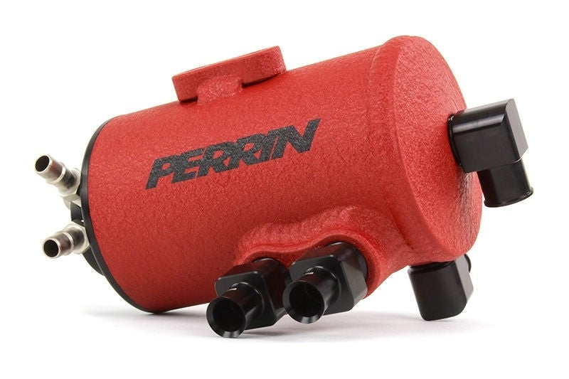 PERRIN Air Oil Separator (Red) - 2002-2014 Subaru WRX / 2004-2021 STI