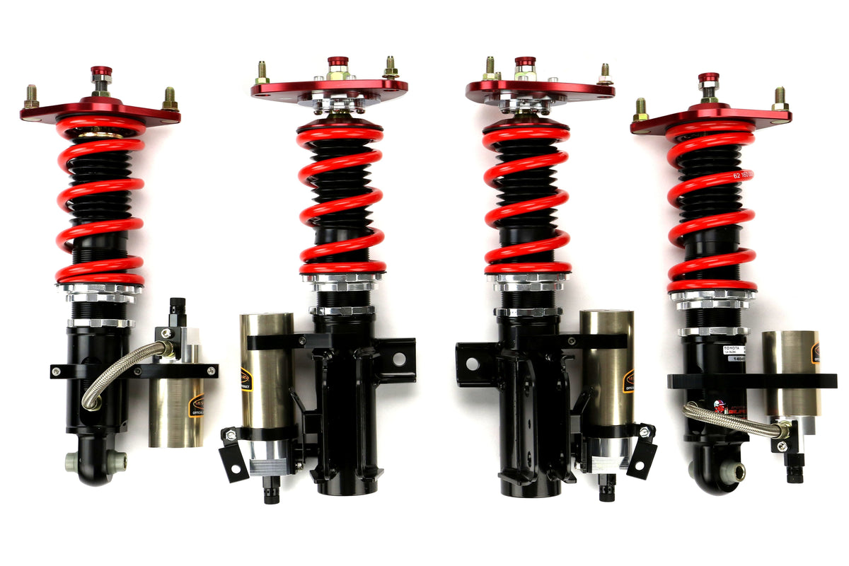 Pedders Extreme XA Remote Canister Coilover Kit - 2013-2016 Scion FR-S / 2013-2024 Subaru BRZ / 2017-2019 Toyota 86