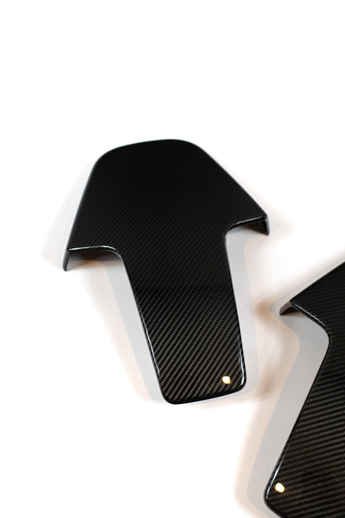 G8X Dry Carbon Fiber Head Rest Covers