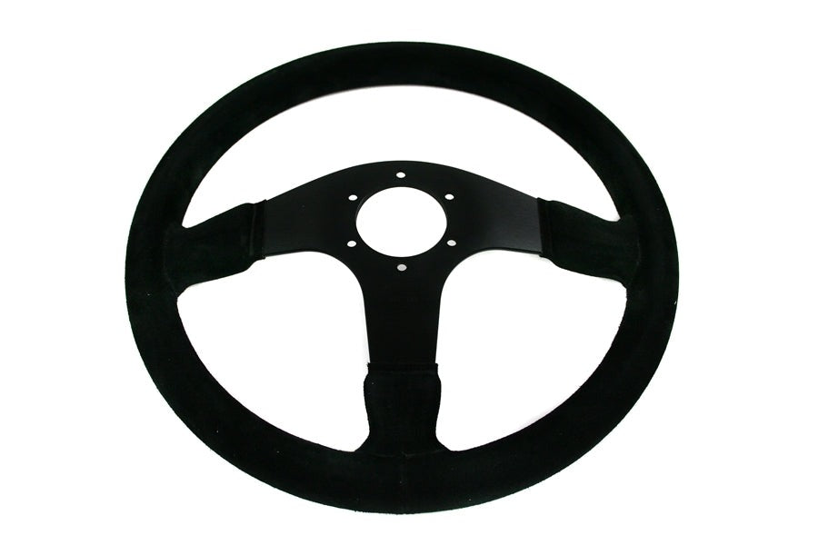 Sparco 375 Black Suede Steering Wheel - Universal