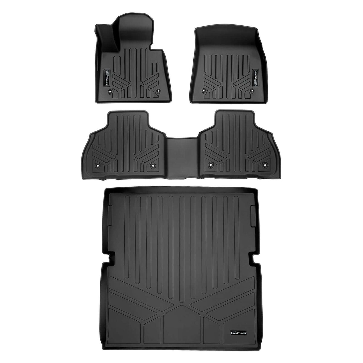 SMARTLINER Custom Fit Floor Liners For 2019-2027 BMW X7