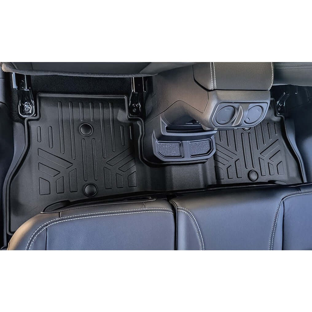 SMARTLINER Floor Liners for 2021-2026 Jeep Wrangler 4xe (Without Trail-Rail system)