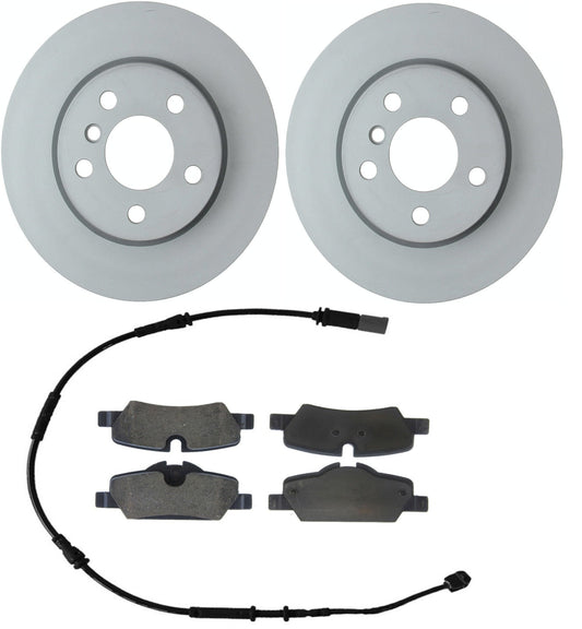 Mini Cooper Rear Brake Kit With Ceramic Pads & Sensor 34216799383 Stage 1