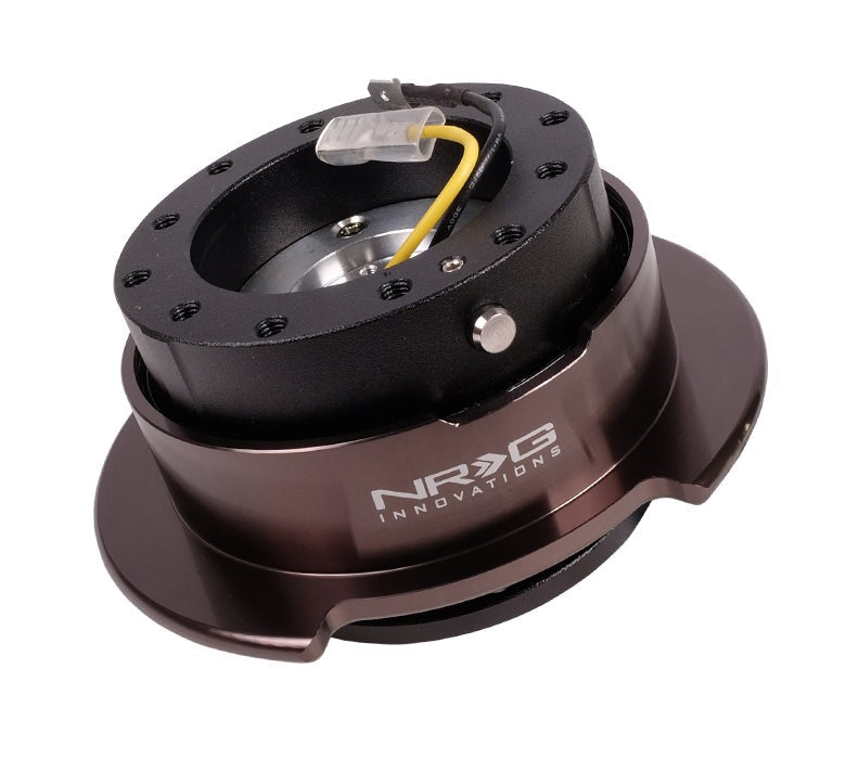 NRG Quick Release 2.5 Black / Black Chrome - Universal