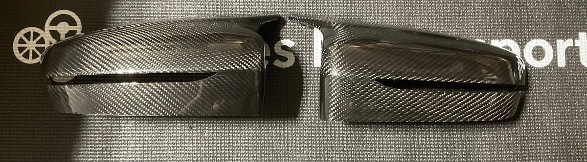 OPEN BOX - Kies G2X Dry Carbon Fiber M Style Mirror Cap Replacements
