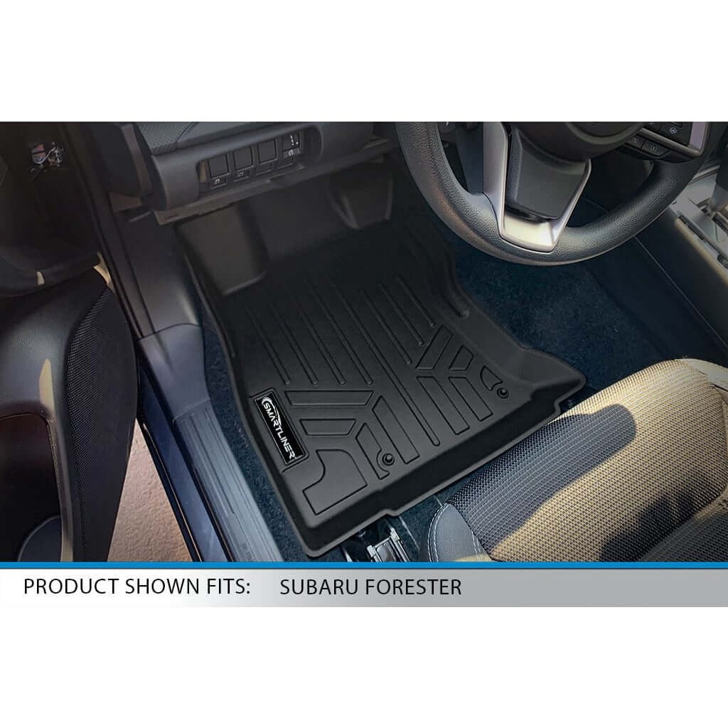 SMARTLINER Custom Fit Floor Liners For 2019-2026 Subaru Forester With or Without Subwoofer