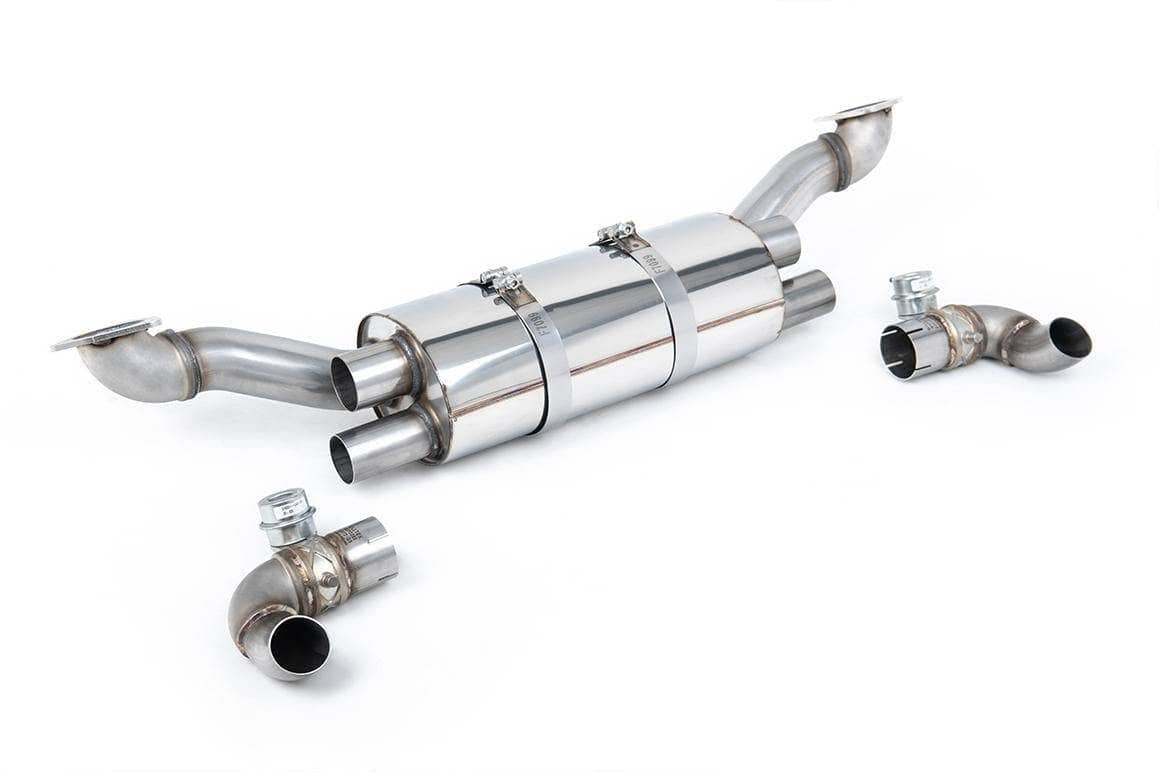 Milltek Porsche Rear Silencer Fits to OE Side Silencers and with OE Tips