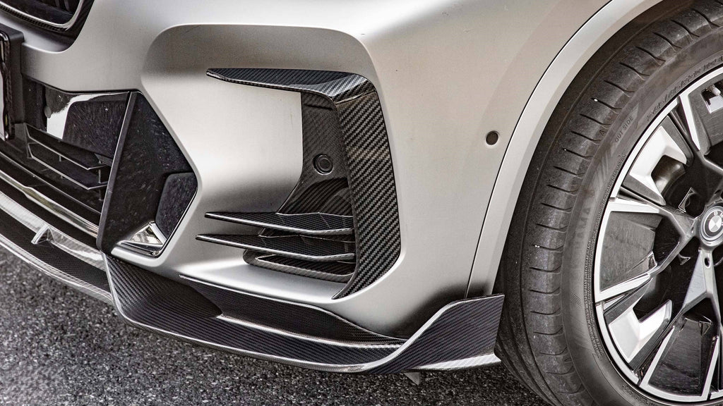 G08i iX3 LCI SQ Style Dry Carbon Front Lip
