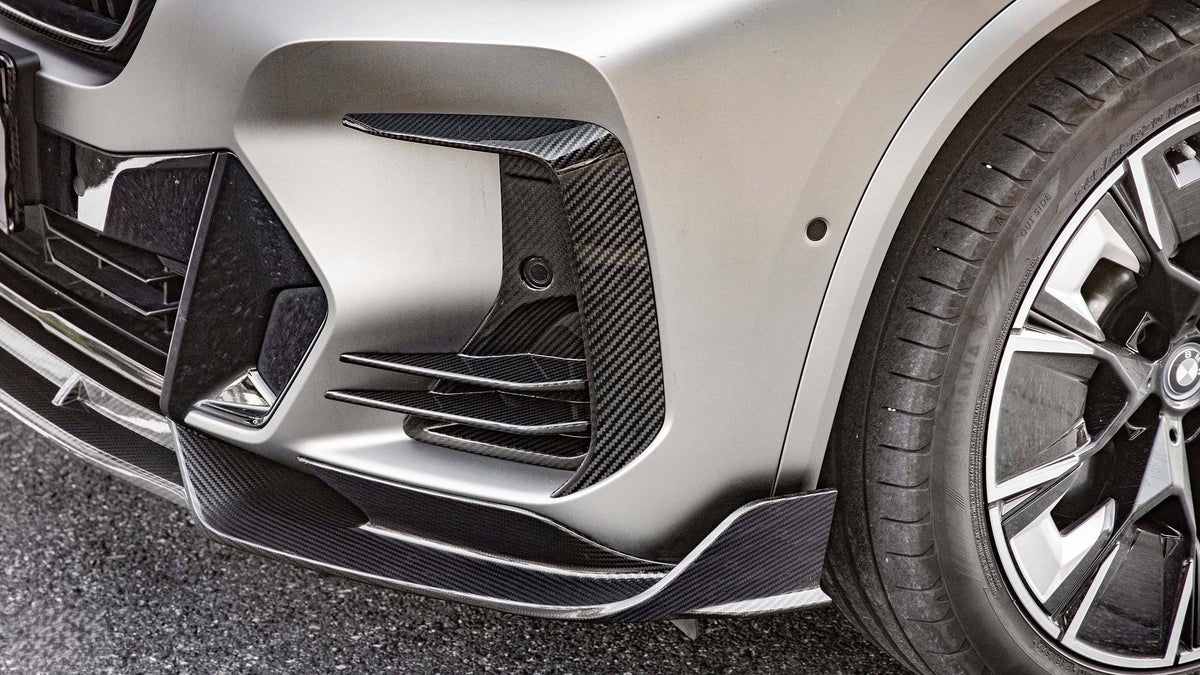 G08i iX3 LCI SQ Style Dry Carbon Front Lip