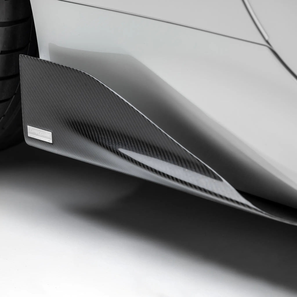 Compressive Tuning Black Series Carbon Fiber Sideskirt Extension - 2022-2026 Subaru BRZ