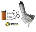 BMW G20 330i Engine Oil Filter Housing Assembly By RhineWerks W/OEM Filter 11428580414 (Aluminum Upgrade)