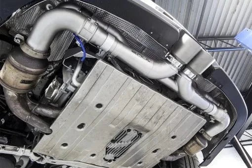 Porsche 991.1 / 991.2 GT3 Side Muffler Bypass Pipes (Valved)