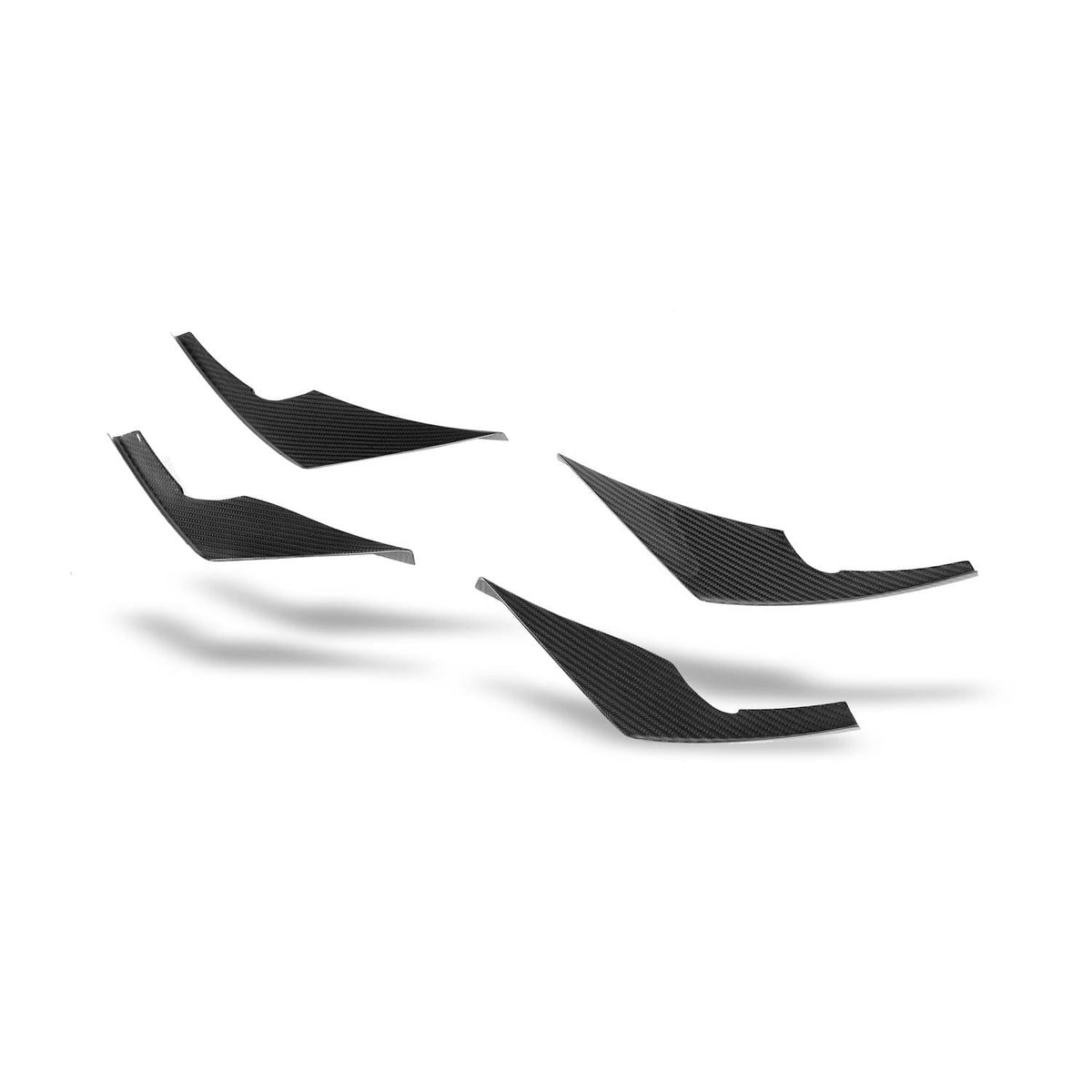 Revozport Carbon Fiber Aero Front Bumper Canards - BMW / G80 / G81 / G82 / G83 / M3 / M4