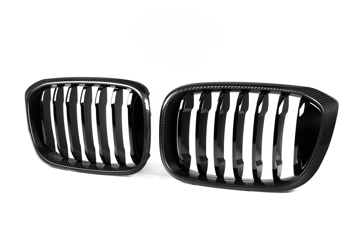 F97/F98 X3M, X4M Pre-LCI Single Slat Dry Carbon Grills