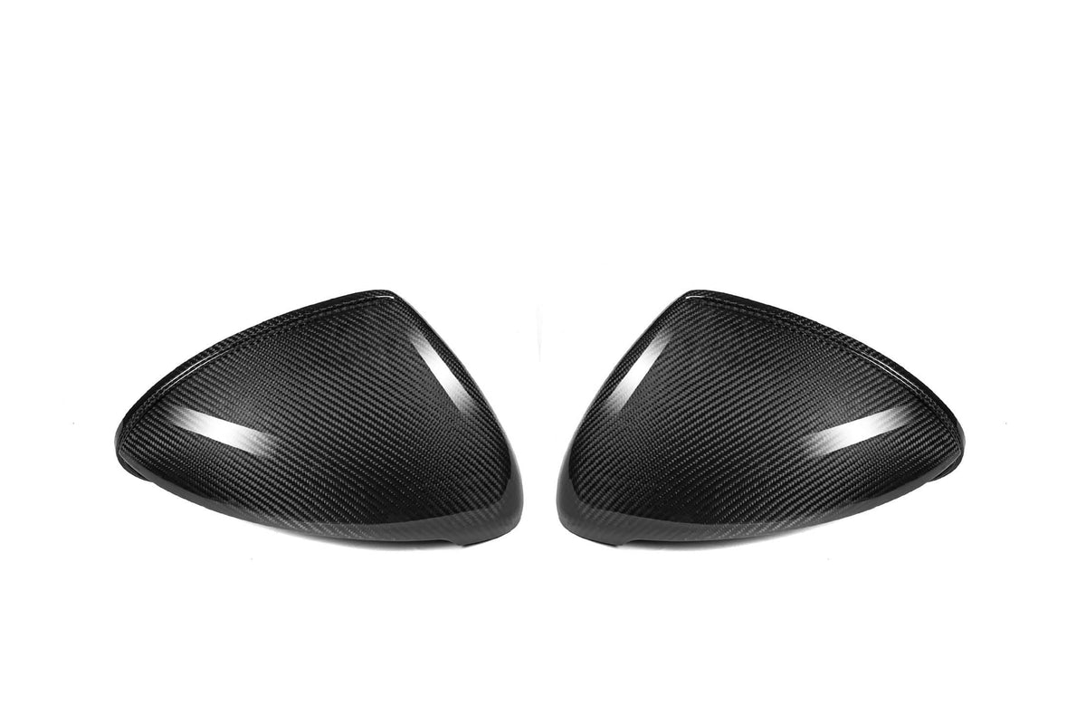 Cayenne 958.2 OEM Style Dry Carbon Fiber Mirror Cap With or Without Lane Assist