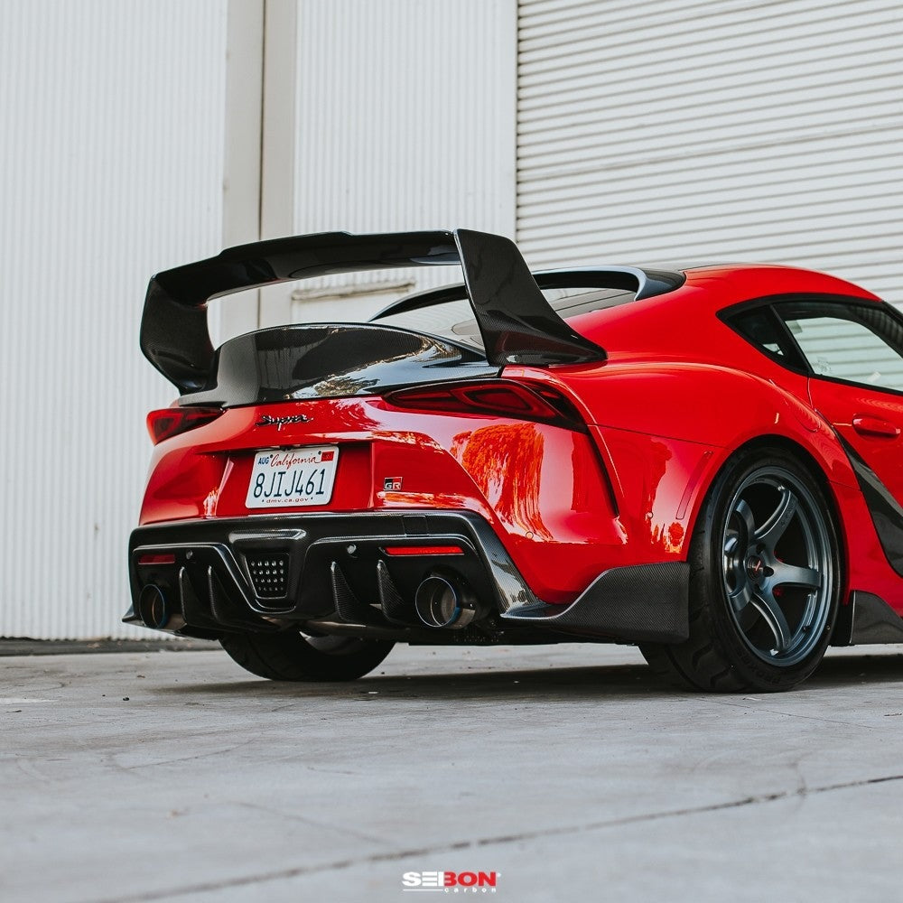 Seibon TD-Style Carbon Fiber Spoiler - 2020+ Toyota A90 Supra