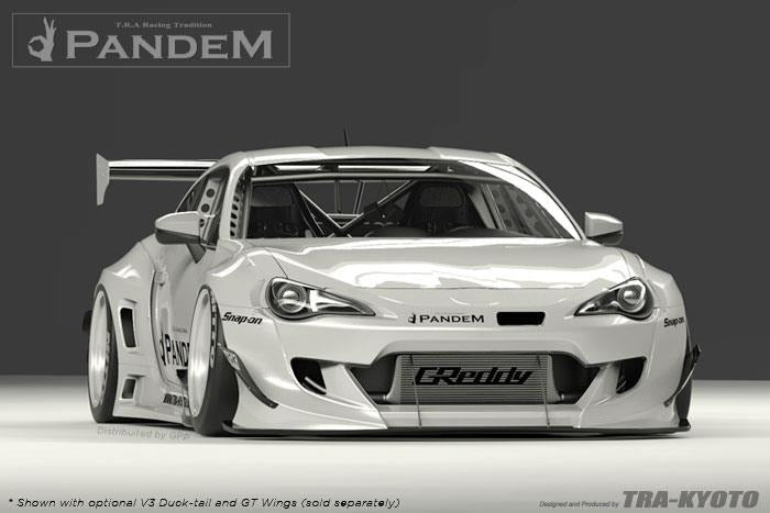 GReddy Pandem V3 Aero Kit without Wings - 2013-2016 Scion FR-S / 2013-2020 Subaru BRZ / 2017-2020 Toyota 86