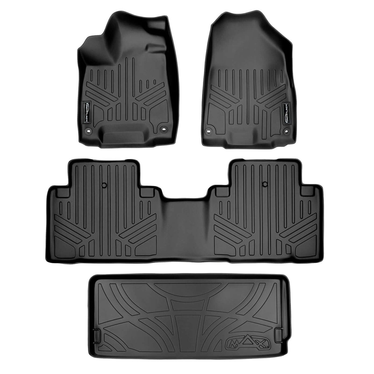SMARTLINER Floor Liners for 2014 - 2020 Acura MDX (No Hybrid Models)