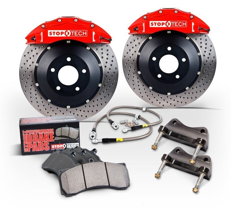 StopTech 345x28 Big Brake Kit (Rear) - 2013-2016 Scion FR-S / 2013-2020 Subaru BRZ