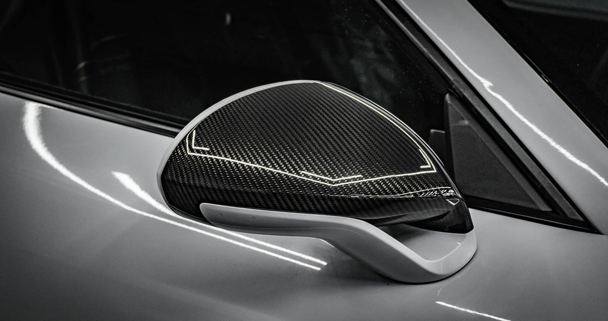 911 991 RS RTS Dry Carbon Fiber Mirror Cap