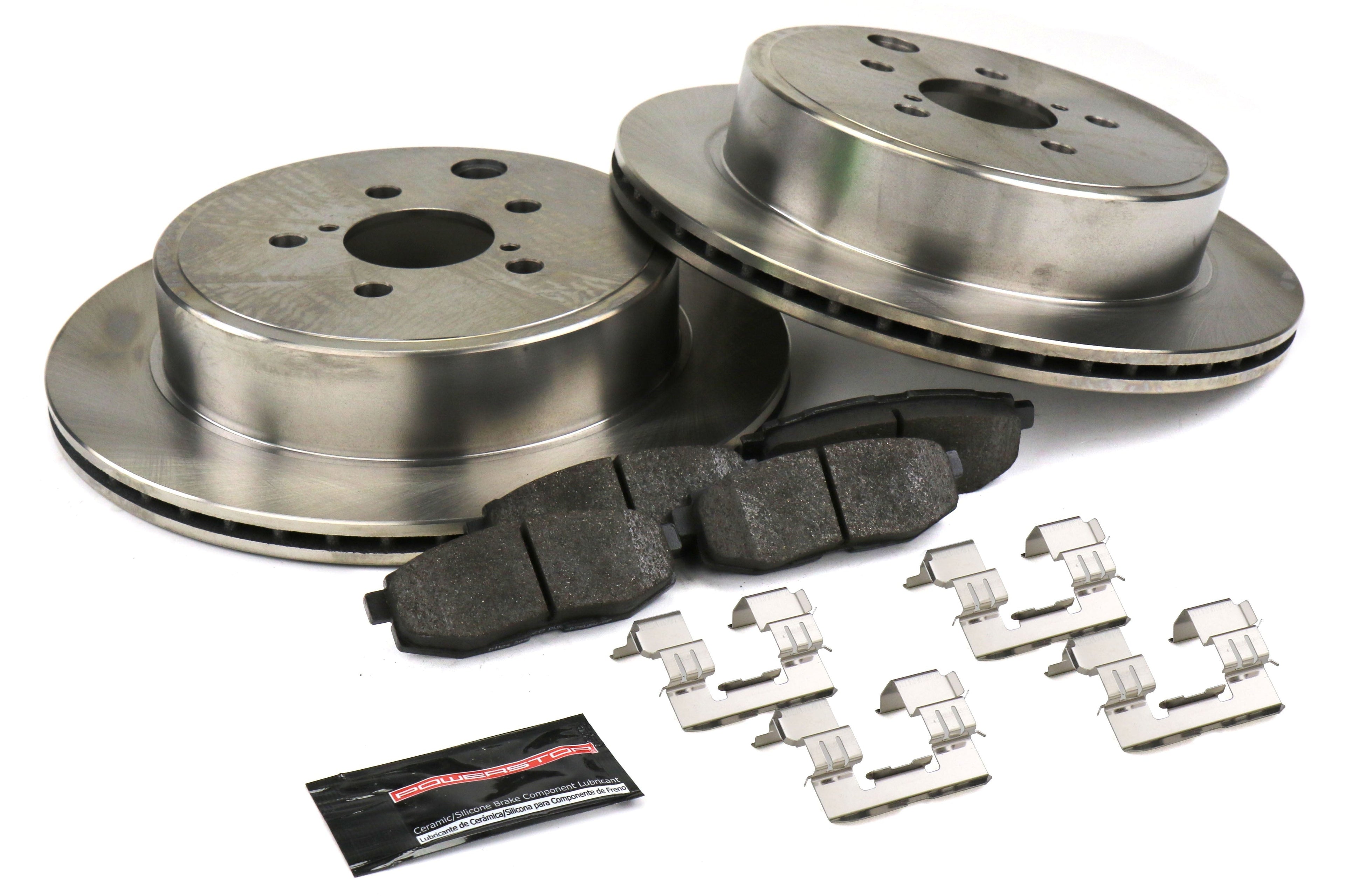 Power Stop Track Day Brake Kit (Rear) - 2013-2016 Scion FR-S / 2013-2020 Subaru BRZ / 2010-2014 Outback / 2017-2019 Toyota 86
