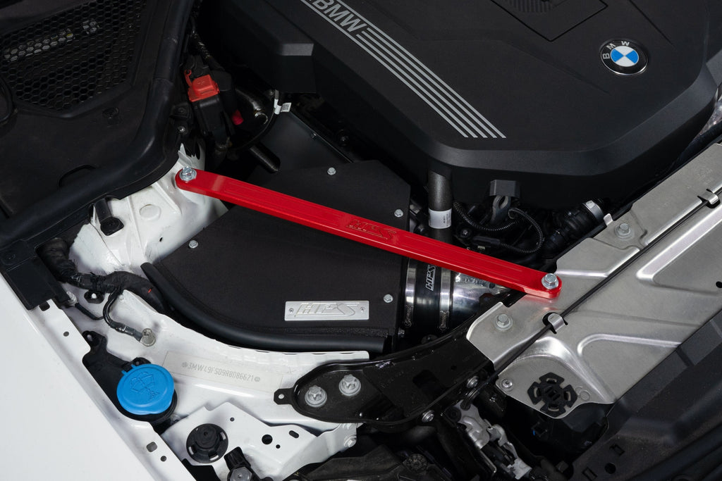 HPS Performance Front Strut Bar 2020-2024 BMW M340i B58 3.0L Turbo, 42-115
