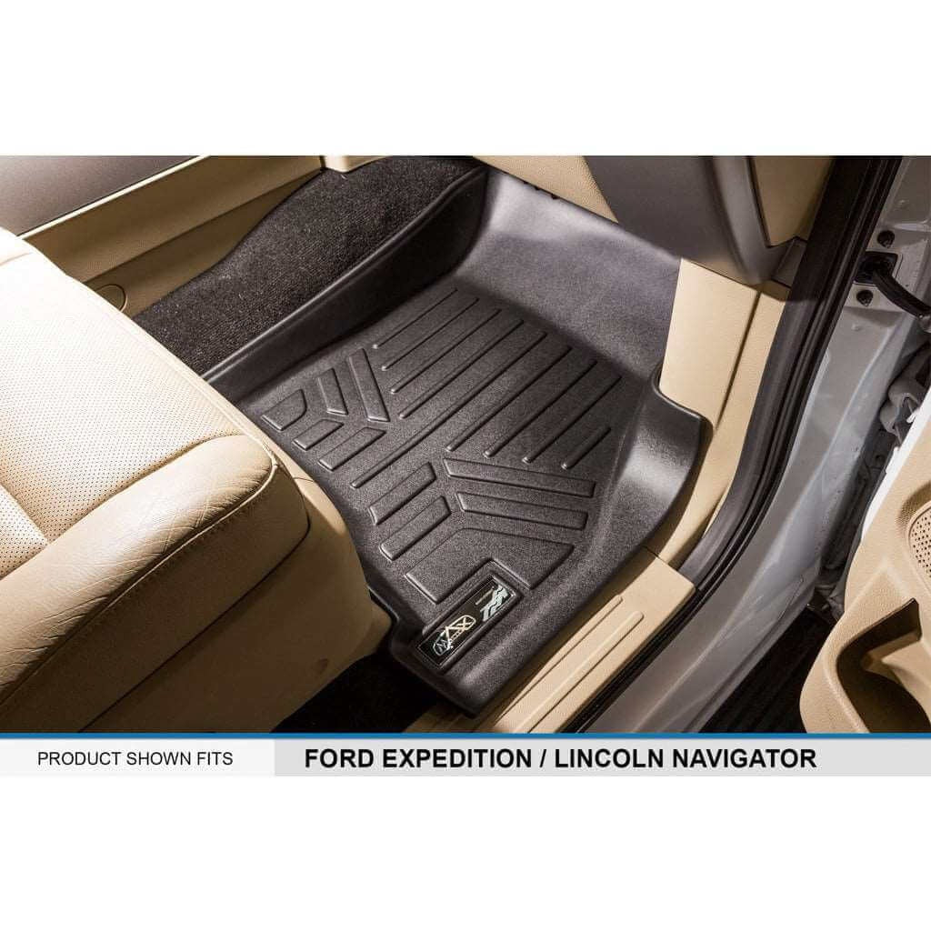 Smart TrimTM Floor Liners For 2011 - 2017 Ford Expedition EL/ Lincoln Navigator (with Console)