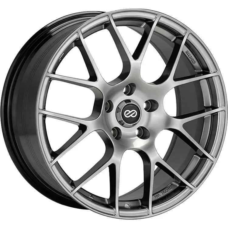 Enkei Raijin Hyper Silver 18x8.5 +45mm 5x100 (Single Wheel) - 2013-2024 Subaru BRZ / Scion FR-S / Toyota GR86 / 2014-2018 Subaru Forester