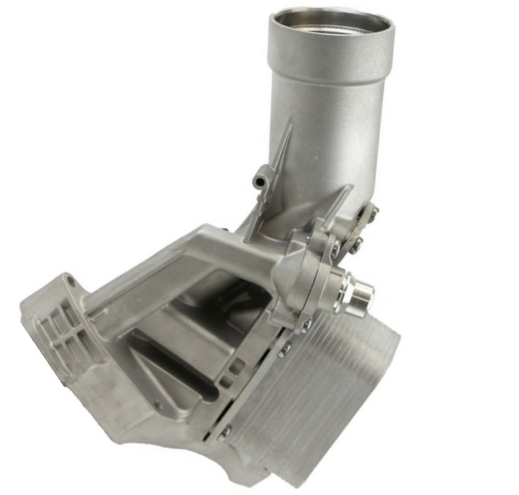 BMW F25 X3/X4 Oil Filter Housing Assembly By RhineWerks W/OEM Filter 11428596283 (Aluminum Upgrade)