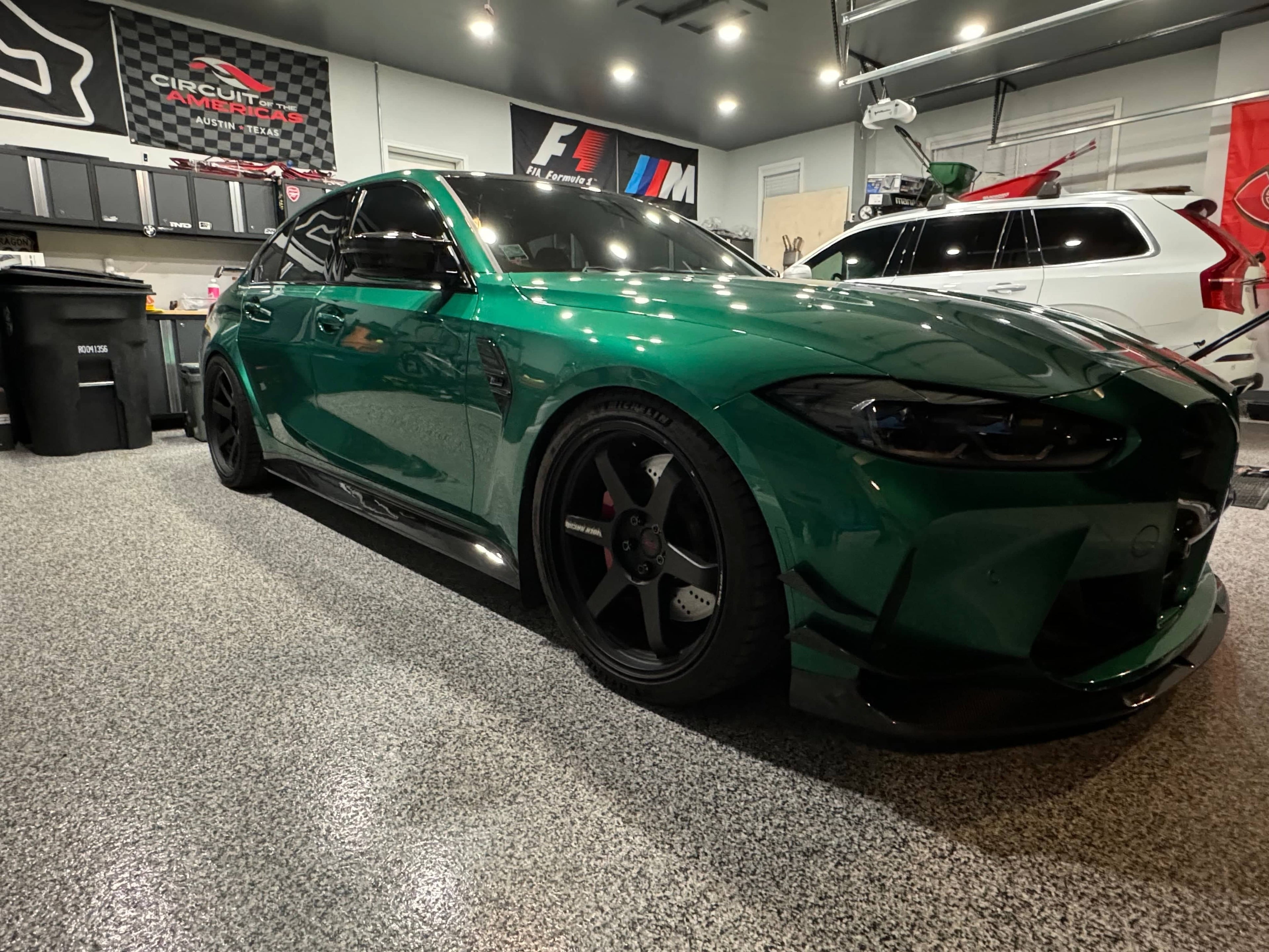G8X Dry Carbon Fiber V2 Side Skirts