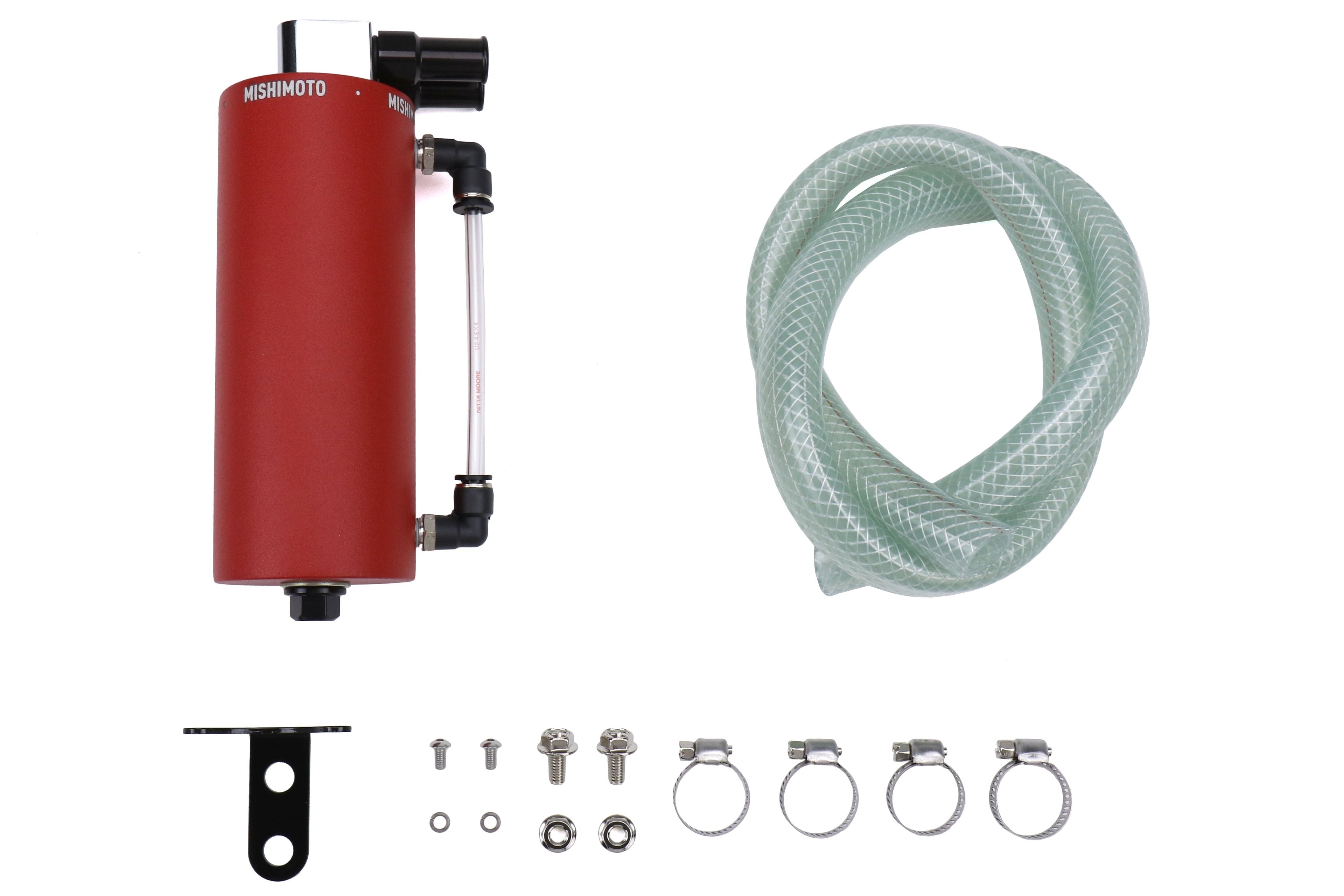 Mishimoto Wrinkle Small Aluminum Oil Catch Can - Universal
