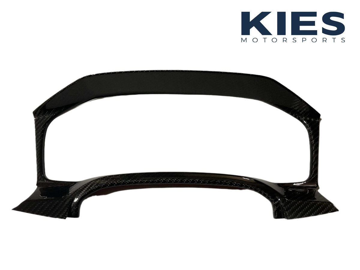 Kies Carbon G8X Dry Carbon Fiber Gauge Cluster Surround Trim