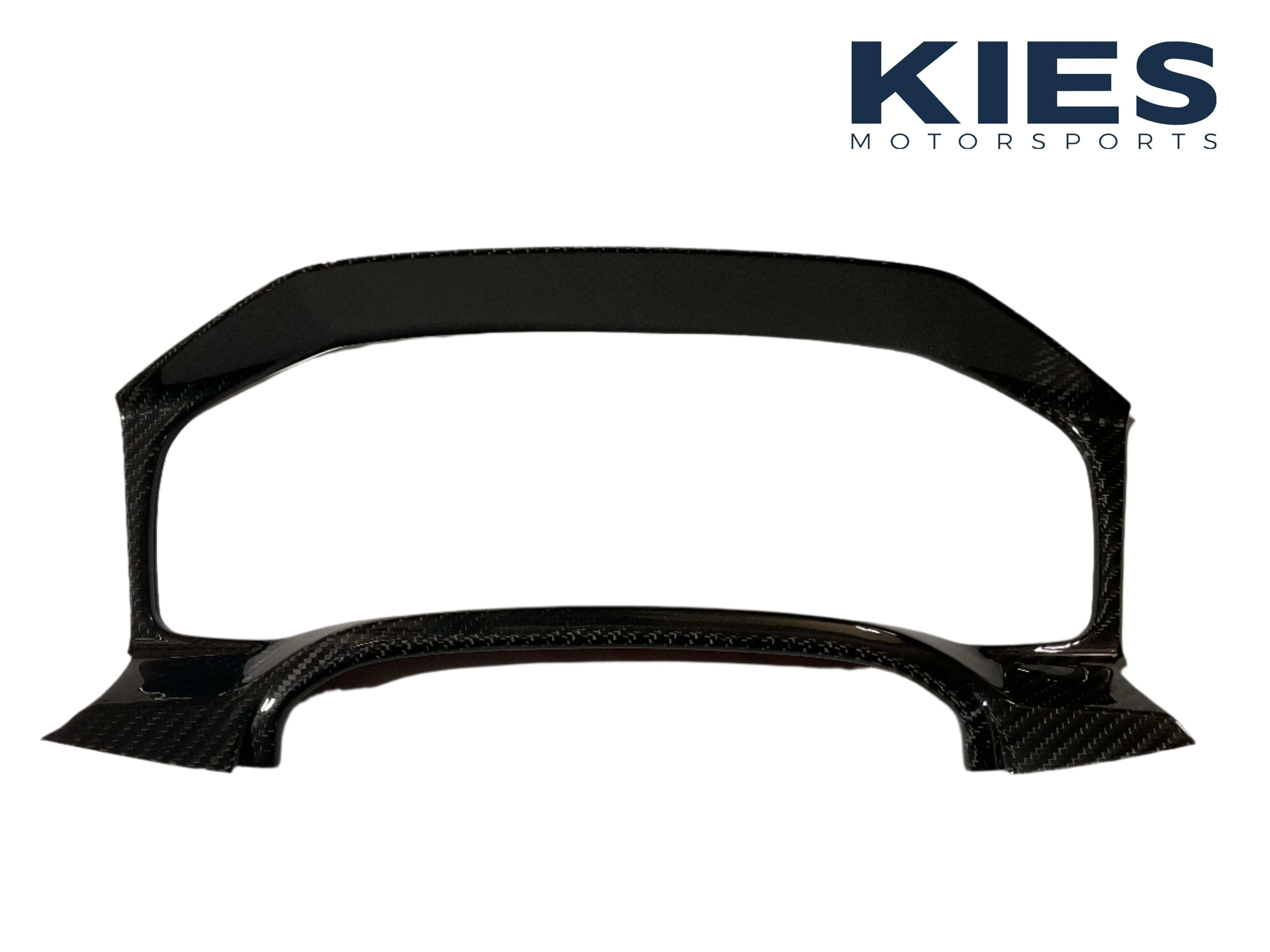 Kies Carbon G8X Dry Carbon Fiber Gauge Cluster Surround Trim