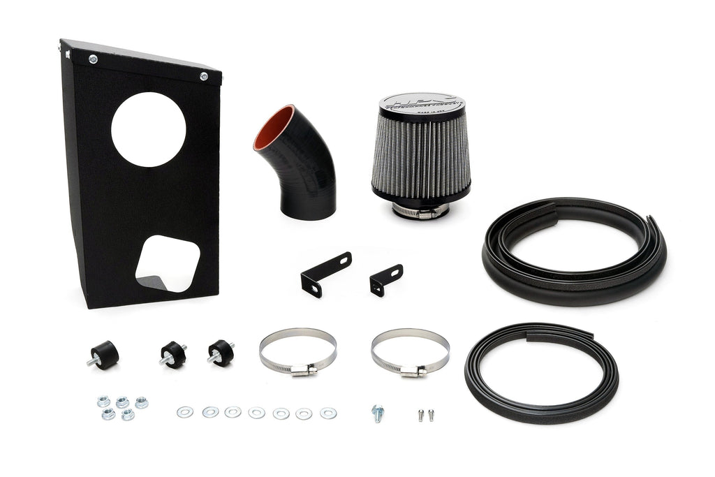 HPS Performance Air Intake Kit with Heat Shield, 2021-2024 Toyota RAV4 Prime 2.5L, Black, 827-768WB