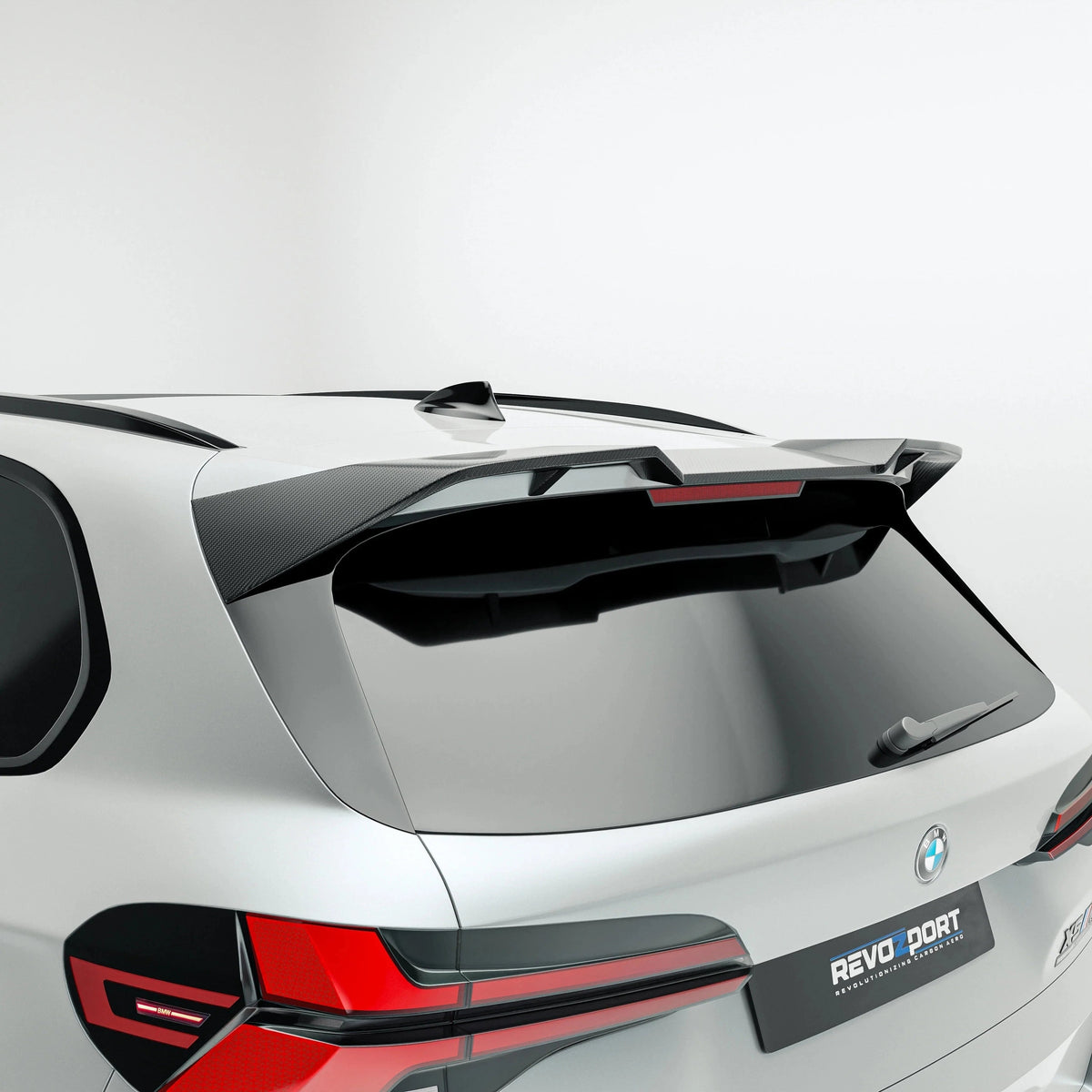 Revozport Carbon Fiber Rear Spoiler for BMW X5M F95 LCI (2023+)