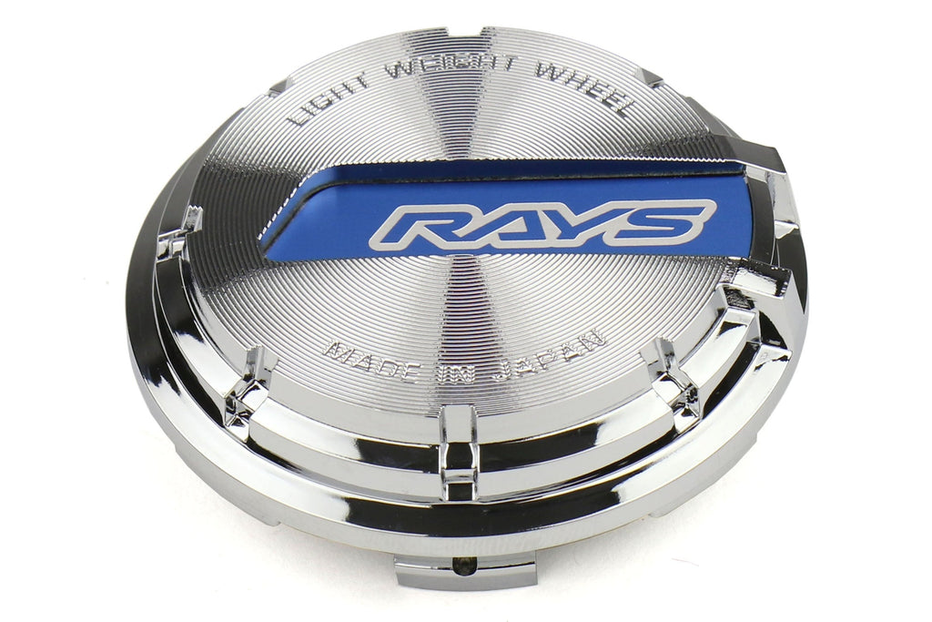 Rays Gram Lights 57CR / 57DR GL Center Cap-Blue-Chrome