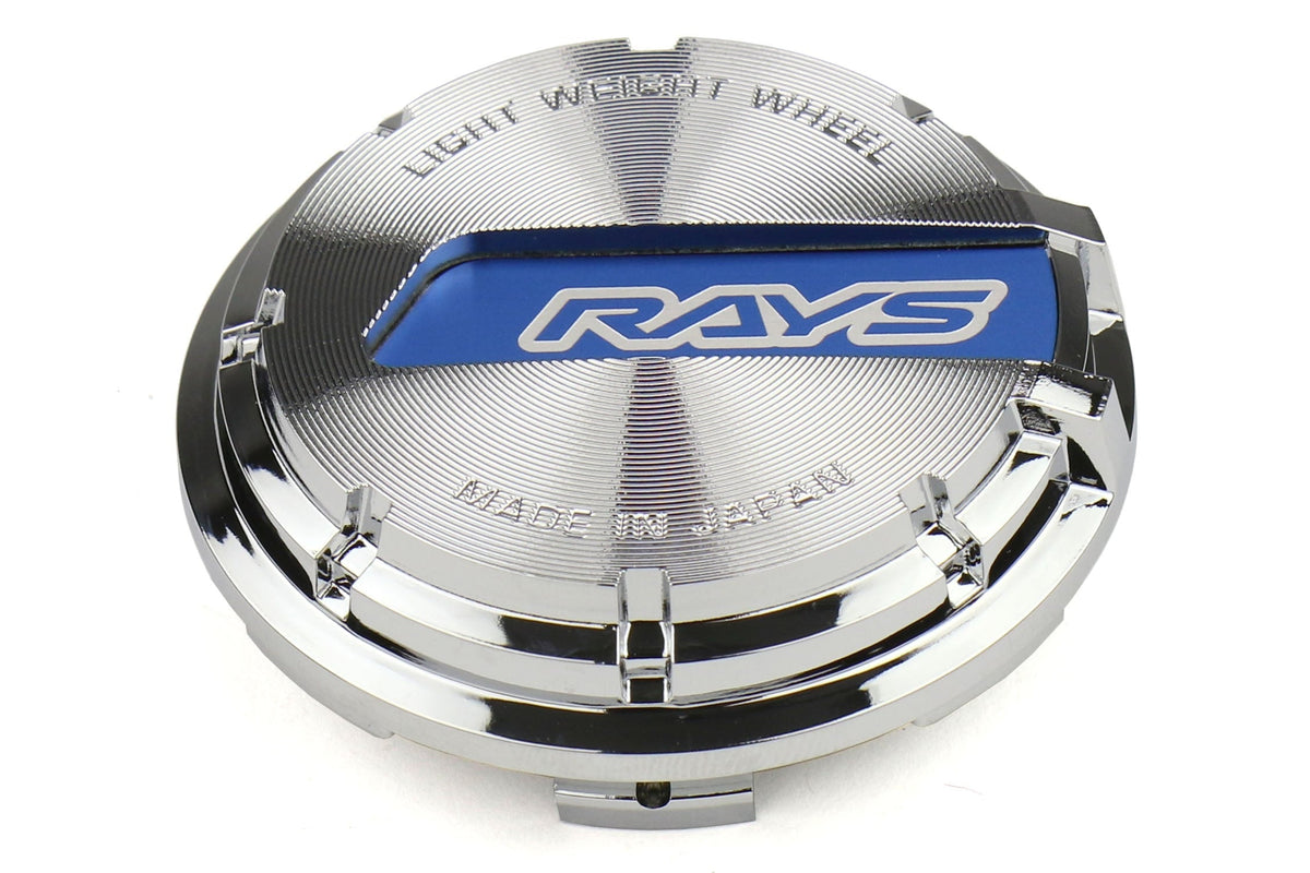 Rays Gram Lights 57CR / 57DR GL Center Cap-Blue-Chrome