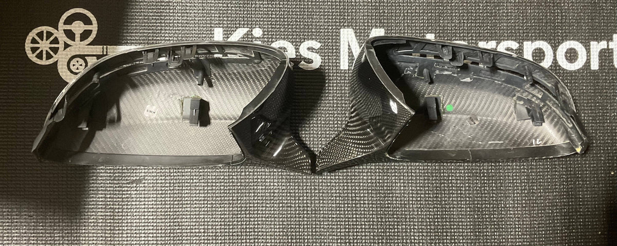 OPEN BOX - Kies G2X Dry Carbon Fiber M Style Mirror Cap Replacements
