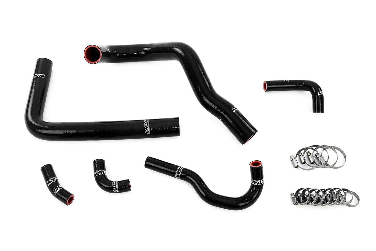 HPS Performance Silicone Air Intake Hose Kit, Black, 57-2148-BLK