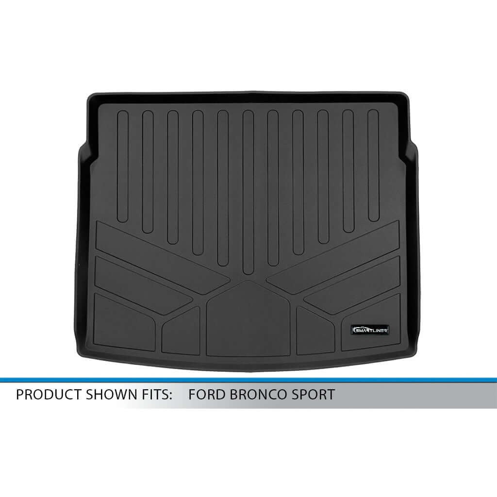 SMARTLINER Floor Liners for 2021-2026 Ford Bronco Sport W/O Rear Bump