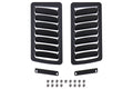 Verus Engineering Hood Louver Kit Large Louvers Only Powder Coated Black - 2013-2021 Scion FRS / Subaru BRZ / Toyota 86