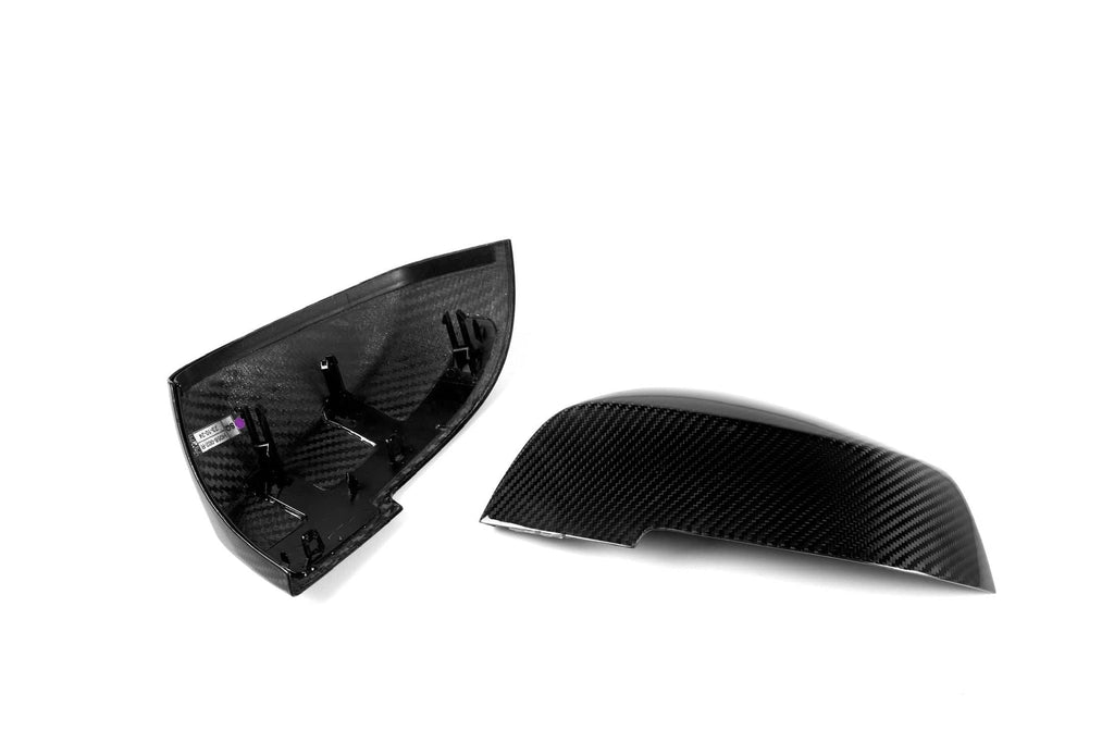 F22 OEM Style Dry Carbon Fiber Mirror Covers