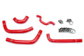 HPS Red Reinforced Silicone Radiator Hose Kit Coolant Kawasaki 09-10 KX250F