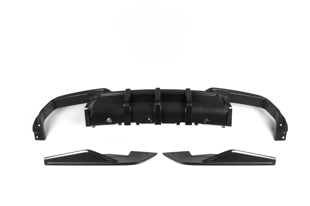 F91/F92 M8 SQ Style Dry Carbon Fiber Diffuser